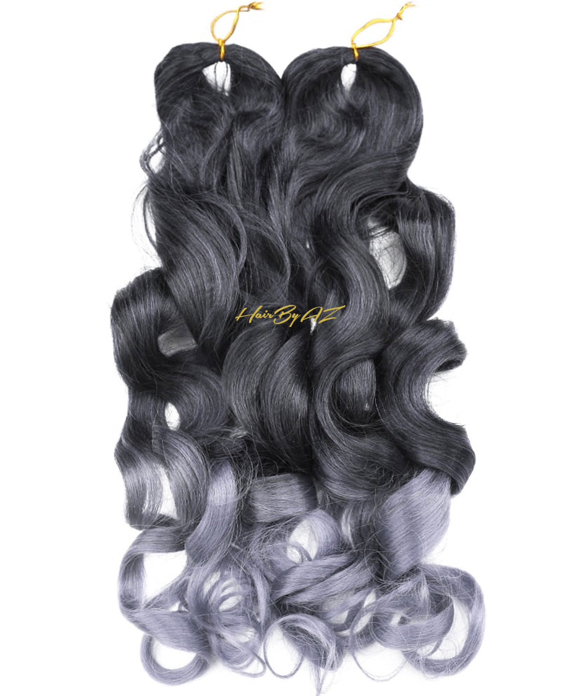 Charcoal Grey Ombre